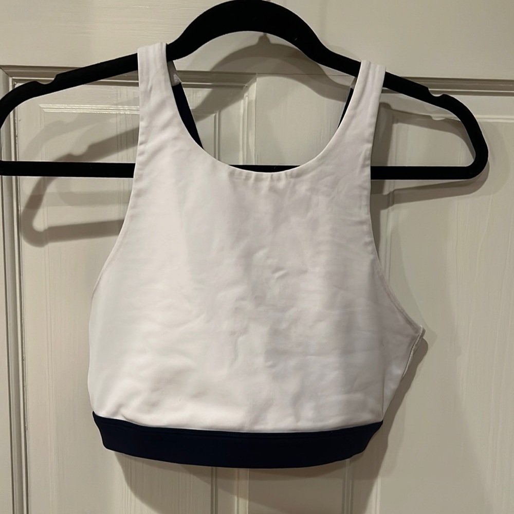 Varley high-neck sports bra (M)